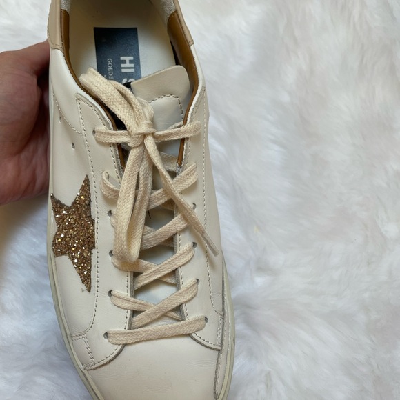 Golden Goose Hi Star gold glitter size 40 - Picture 7 of 13